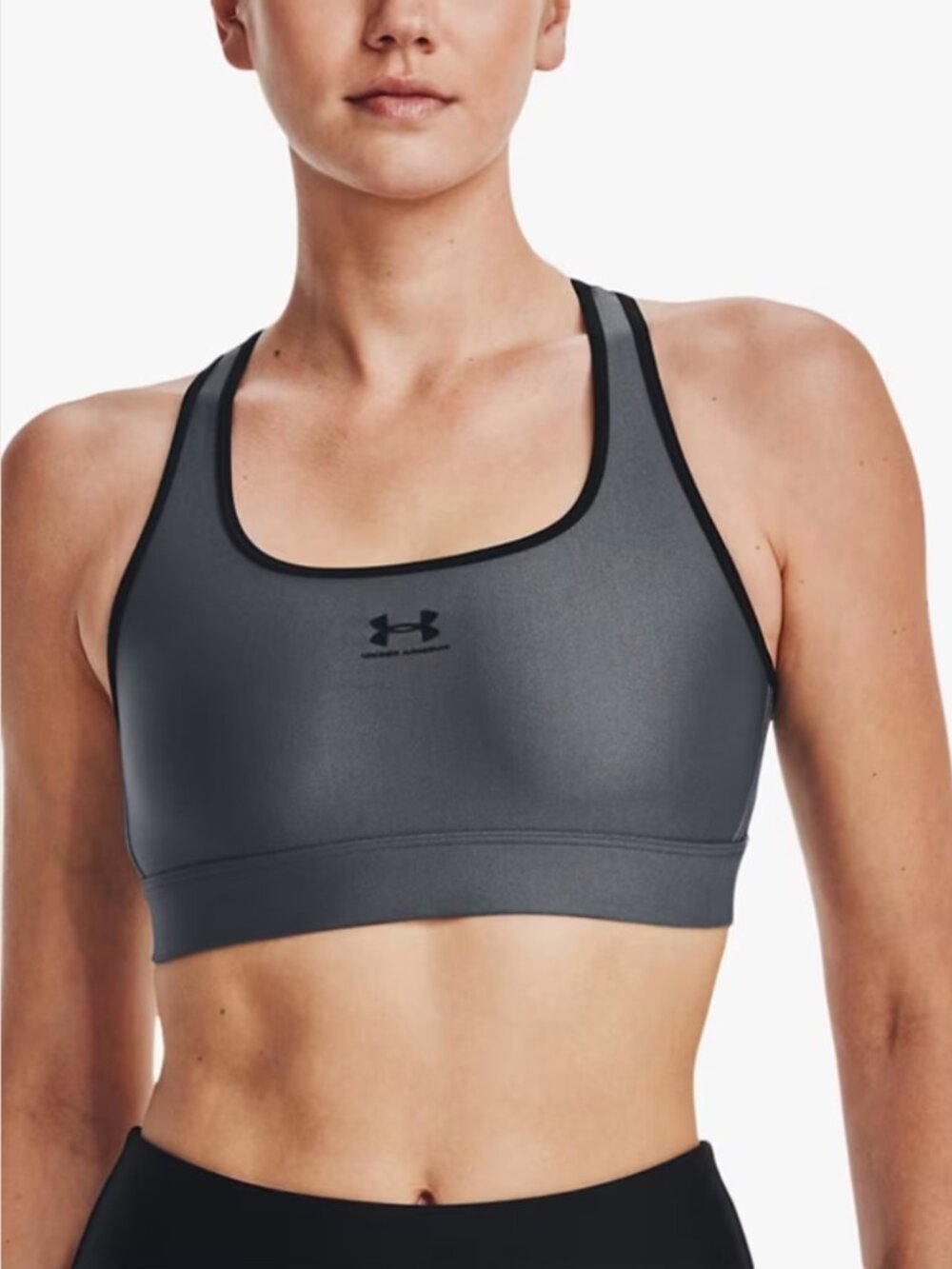 Under Armour Armour Mid Padless Sports Bra XL | NWT Medium Impact
